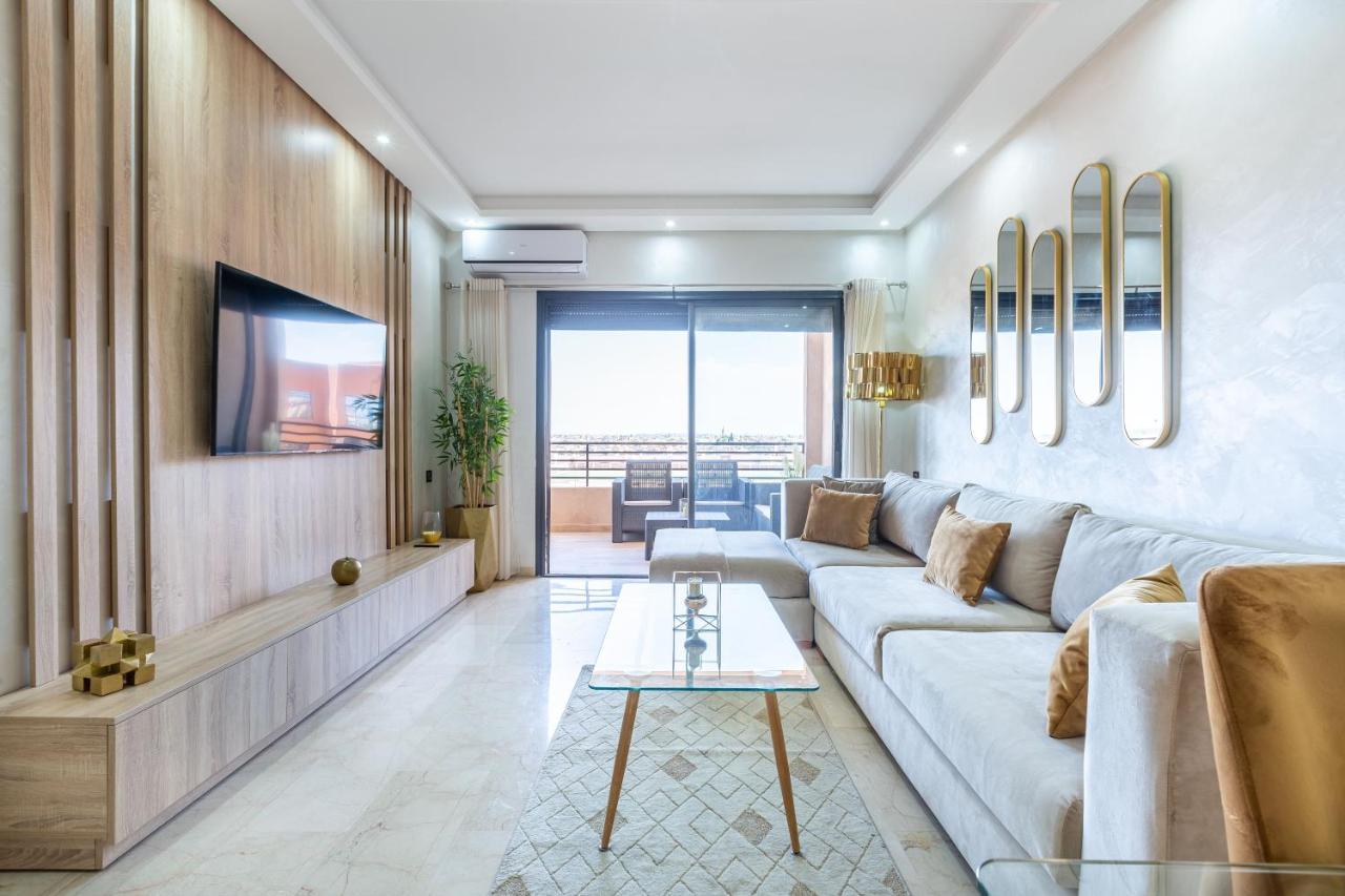 New! Superbe Appartement A Majorelle,Terrace,Iptv. Marakéš Exteriér fotografie