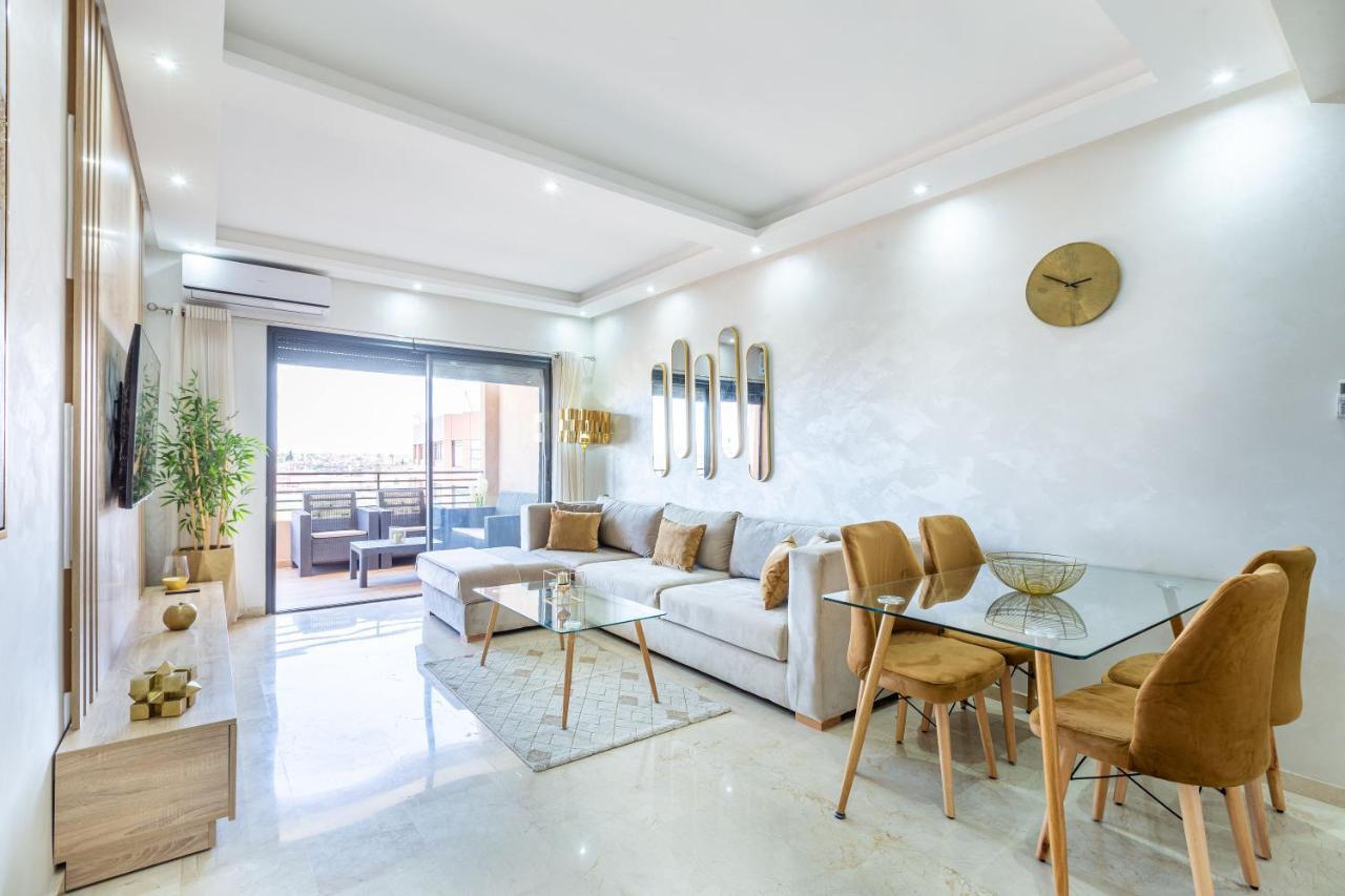 New! Superbe Appartement A Majorelle,Terrace,Iptv. Marakéš Exteriér fotografie