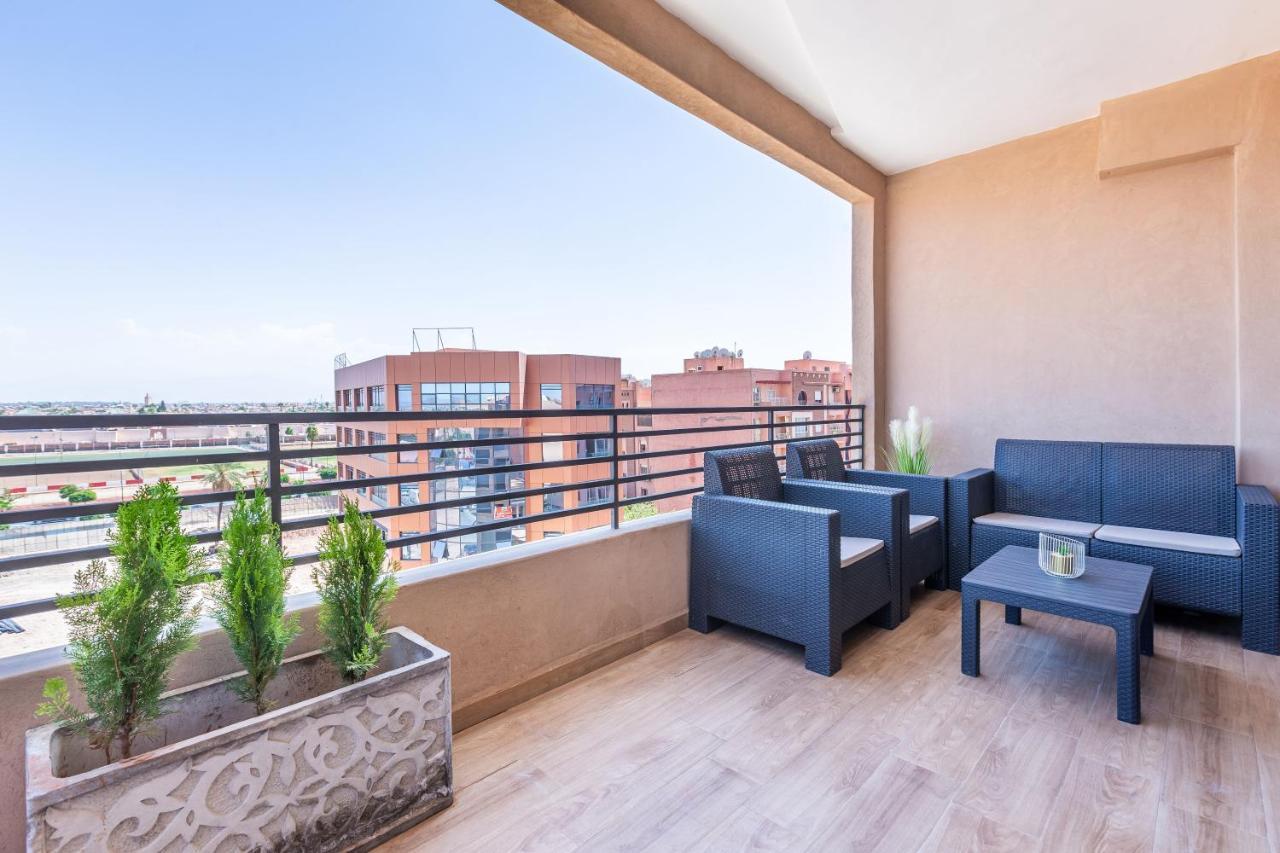 New! Superbe Appartement A Majorelle,Terrace,Iptv. Marakéš Exteriér fotografie